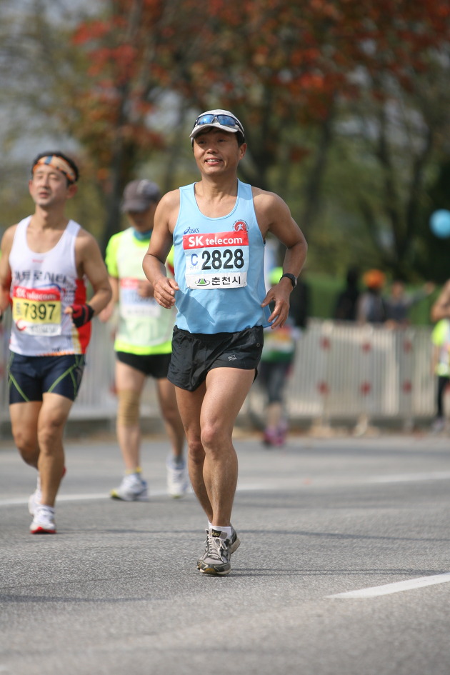 2014. <b>춘천마라톤</b>대회 참가
