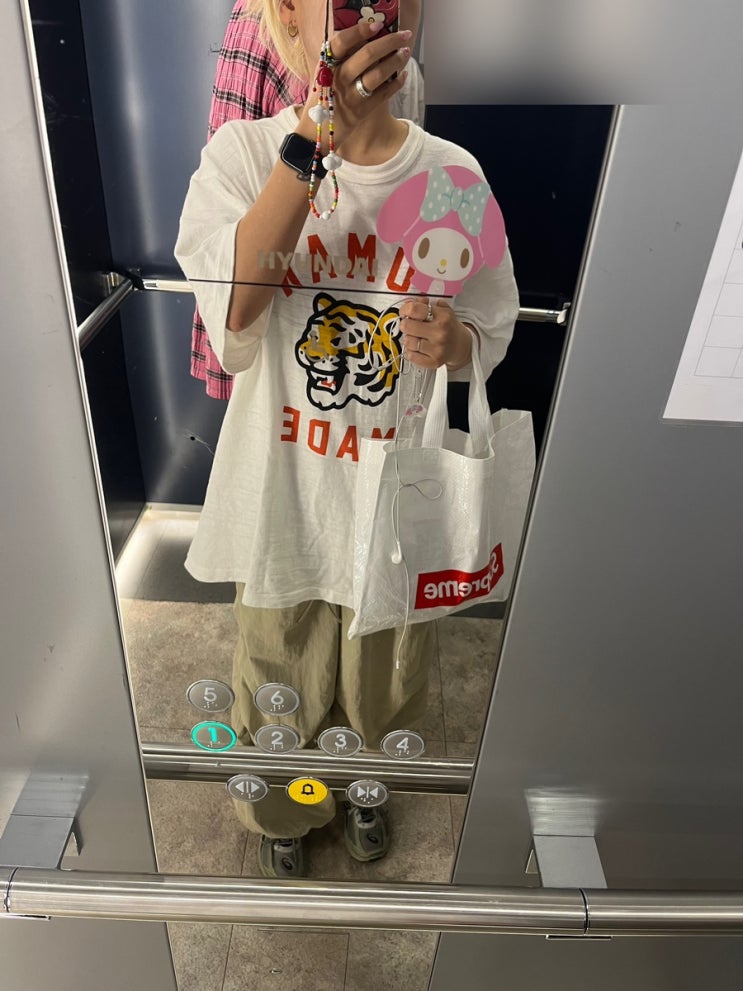  휴먼메이드 그래픽 티셔츠 #02 화이트 XXXL 리뷰 / Human Made Graphic T-shirt #02 White 24SS