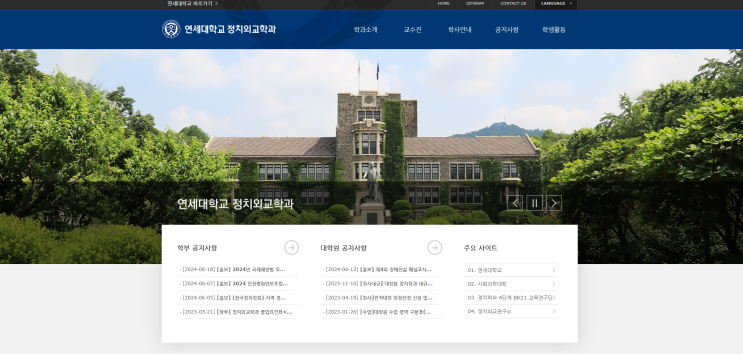  연세대 정치외교학과 합격 생기부, 정치 및 외교 분야의 준비된 인재