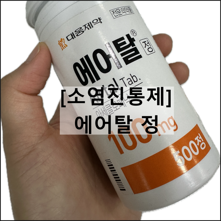  에어탈 정 / 소염진통제 아세클로페낙 NSAIDS 효과 복용법 부작용