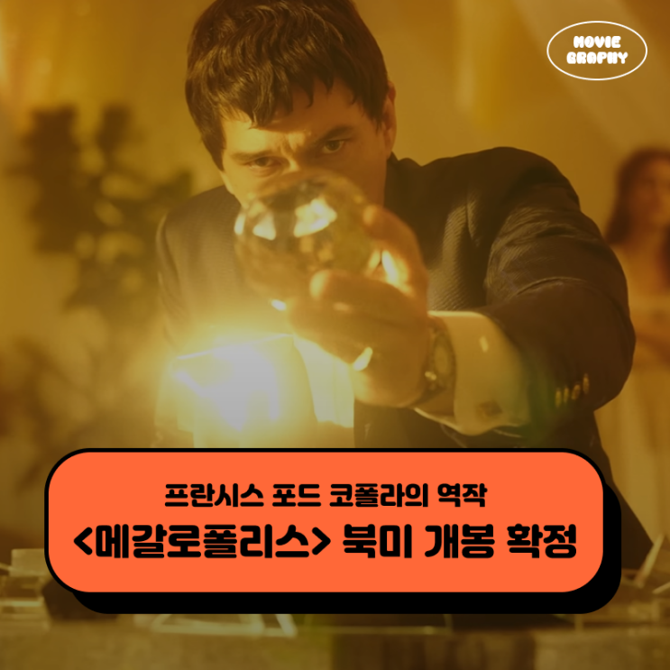  프란시스 포드 코폴라 영화 메갈로폴리스, 북미 개봉 확정