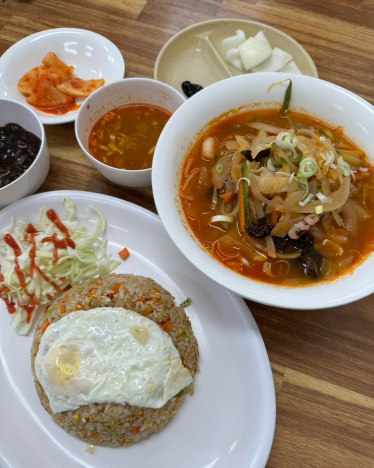  [여수 산단 맛집] 여수 일등반점 짬뽕 볶음밥