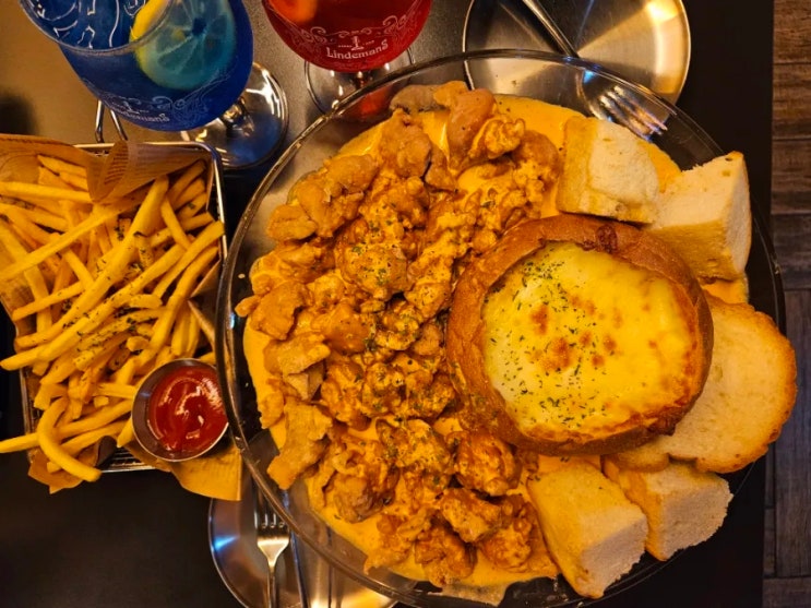  강남 맛집 꼭그닭| 강남 수제 맥주 / 빠네 치킨이 맛있는 강남 술집