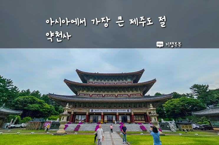  서귀포에서 가기 좋은 제주도 절 약천사 제주에서 유명한 사찰