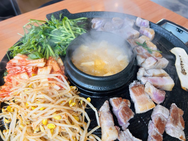  인천논현역맛집 논현동삼겹살 추천 효자동솥뚜껑 인천논현점