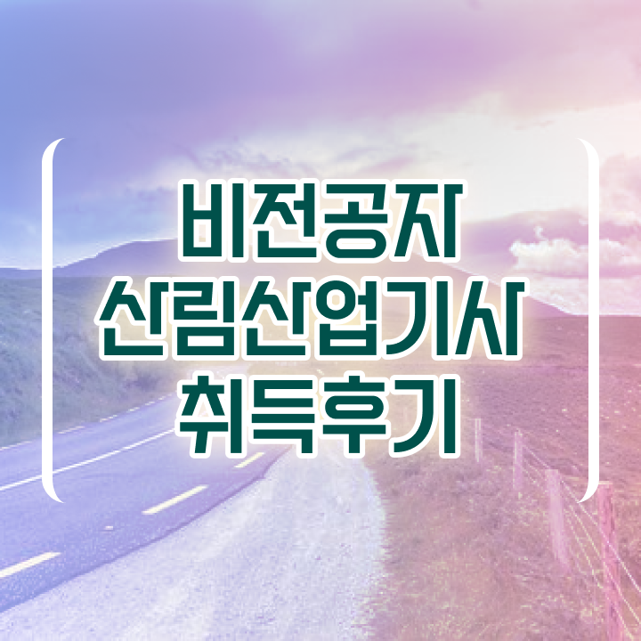  산림산업기사 자격조건 산림산업기사 시험자격 온라인으로 편하게 끝낸 후기