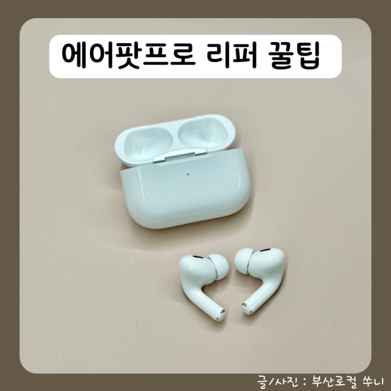 에어팟프로 침수 유상 리퍼 애플케어 플러스 가격 한쪽 분실 꿀팁