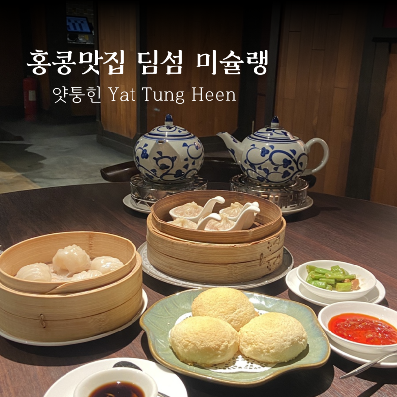 홍콩 딤섬 레스토랑 Yat Tung Hin 미슐랭 1스타 런치 (+예약방법)