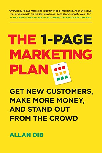 1페이지 마케팅 플랜 앨런 딥 알파미디어 1Page Marketing Plan