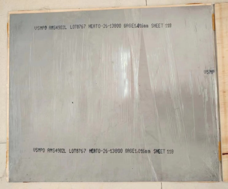  TITANIUM SHEET FOR ASTM B265 T40 GR 2 Rm＞345MPa / ASTM B265 T40 GR 2 Rm>345MPa 티타늄 시트