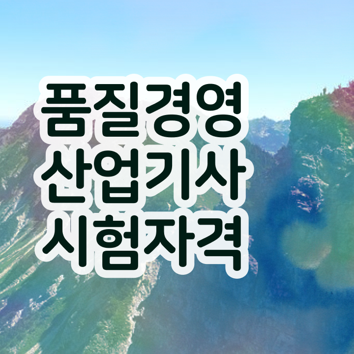  품질경영산업기사 독학 품질경영산업기사 응시자격 집에서 온라인으로 간단하게 완료한 전략