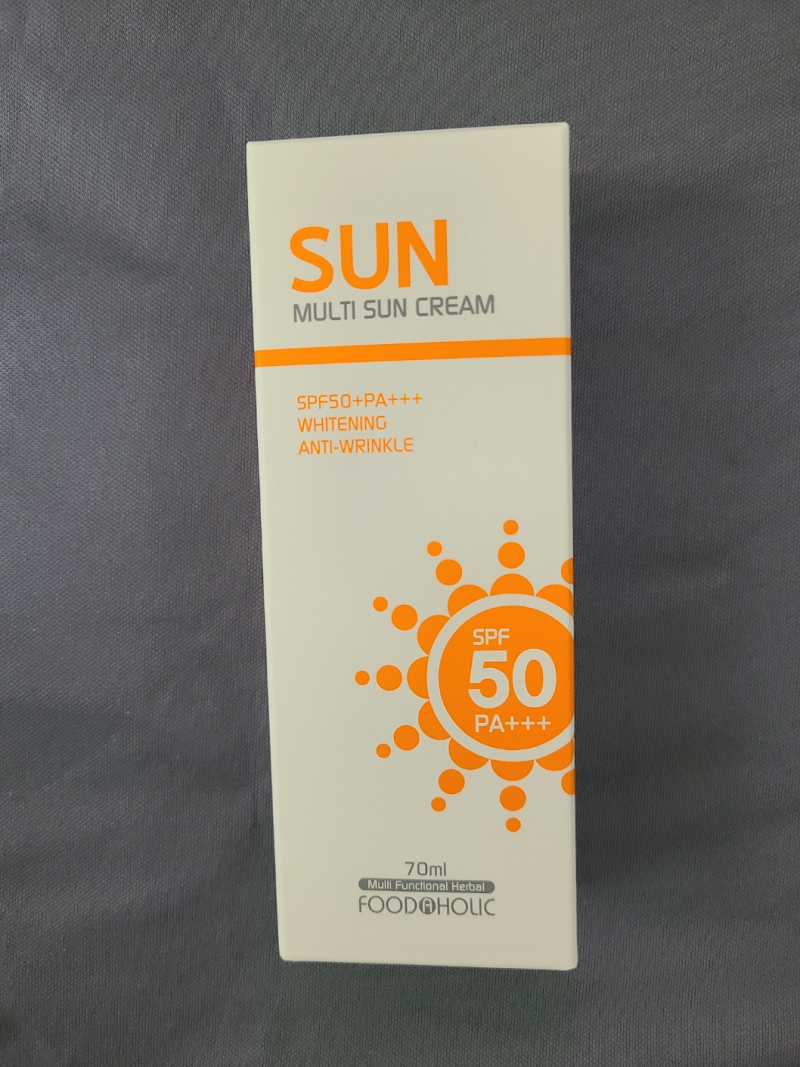 [푸드어홀릭, 선크림] 멀티 선크림 70ml SPF50/PA+++
