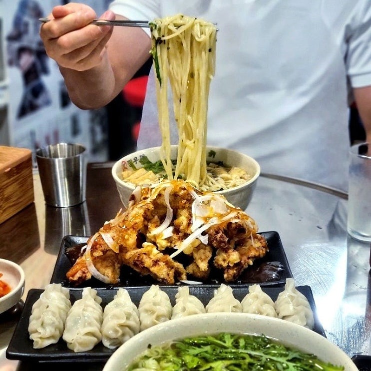  방이동 먹자골목 맛집 3차는 우동 탕수육에 소맥