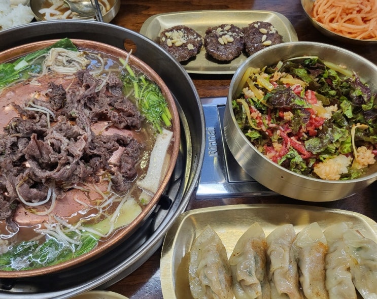  청라 우사미 육즙 터지는 떡갈비와 투뿔 한우 서울불고기 맛집
