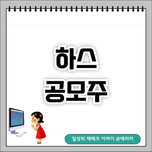  하스 공모주 청약 정보