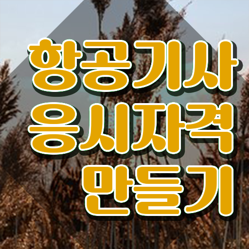  항공기사 응시조건 인강으로 4개월 만에 완료한 후기