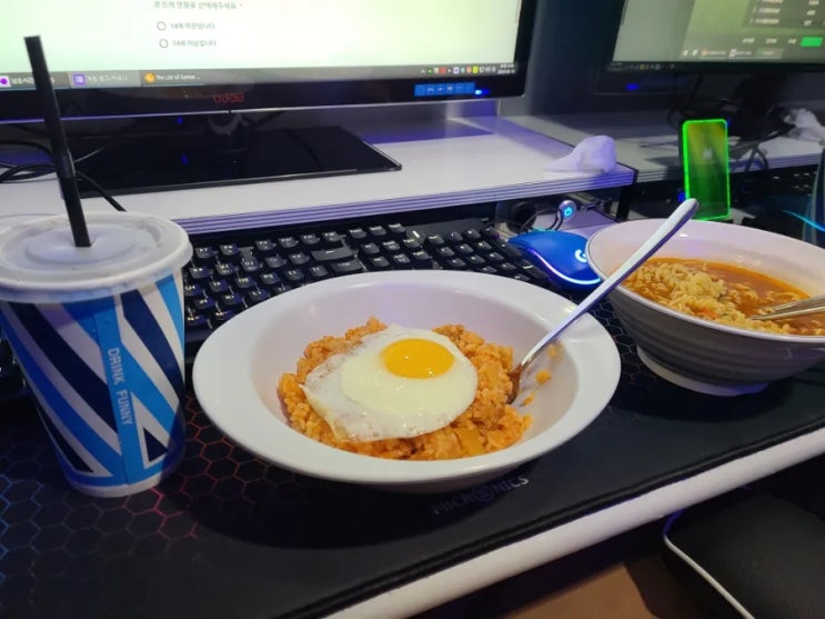 상봉역 PC방 먹방 갔다 온 상봉 피시방 찰리팝 방문 후기
