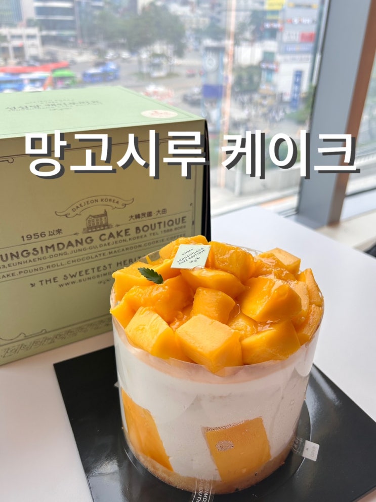  성심당 평일 금요일 망고시루 대기 꿀팁 맛, 가격 후기