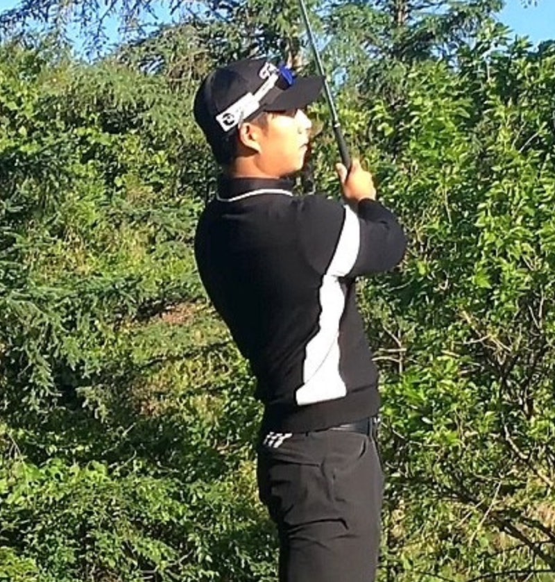 여성프로골퍼 문정민과 그녀의 코치 김기준 프로필