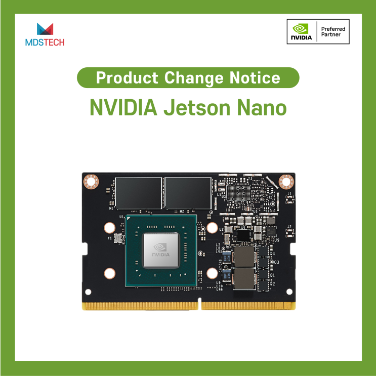  [제품 변경 공지] NVIDIA Jetson Nano PCN(Product Change Notice)