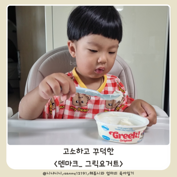  고소하고 꾸덕한 덴마크 그릭요거트 간단한 아침식사