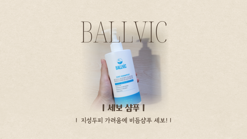 볼빅 세보 샴푸 가려운 비듬 지긋지긋한 지성두피라면 주목!