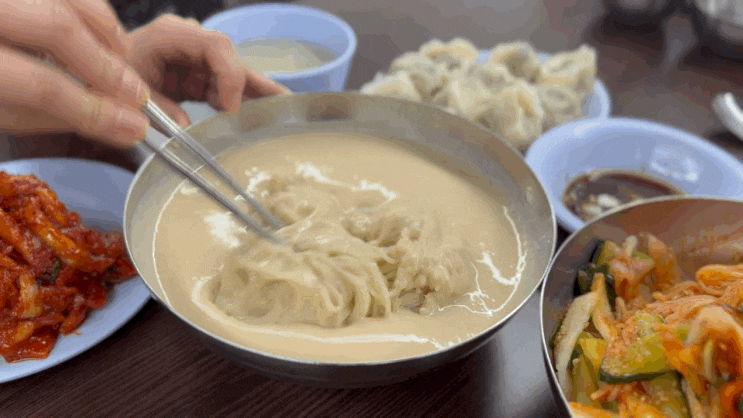 최화정 맛집 서울 3대 콩국수 여의도 진주집 토요일 웨이팅 포장 후기