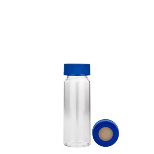  [유리초자] 30 ml 투명 셉텀 샘플 바이알 & 스크류 캡 30 ml Clear Septum Vial & Screw cap