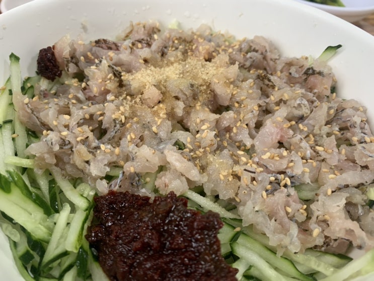  부산영도 자리돔물회 부흥식당