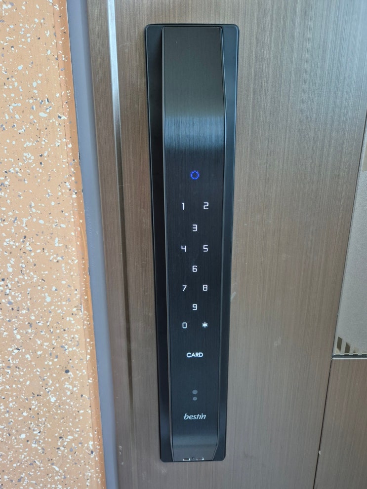  인천도어락 인천 서구 청라한화꿈에그린메카우스아파트 베스틴 도어락 IDL-401F, 무선연동 설치
