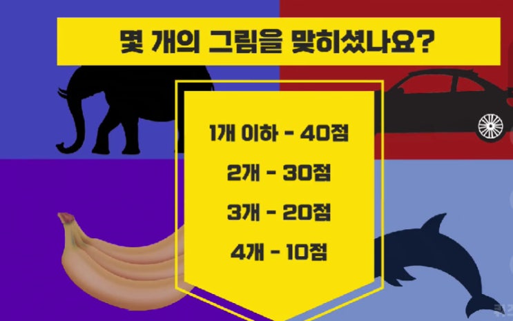  색감 시력 나이 / 노안 테스트.. [퀴즈코리아]