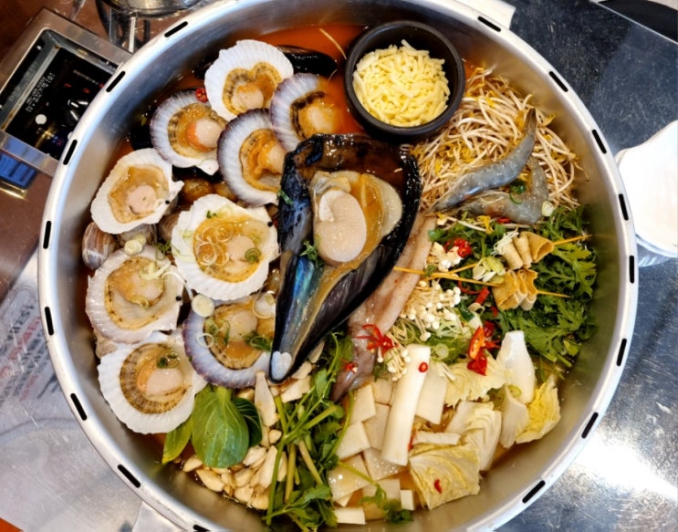  푸짐한 한솥 부평 맛집 갯벌의 조개 부평공원점