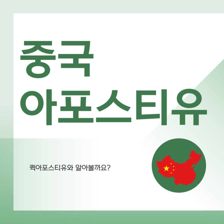  중국 아포스티유, 절차 확인 후 대비해요