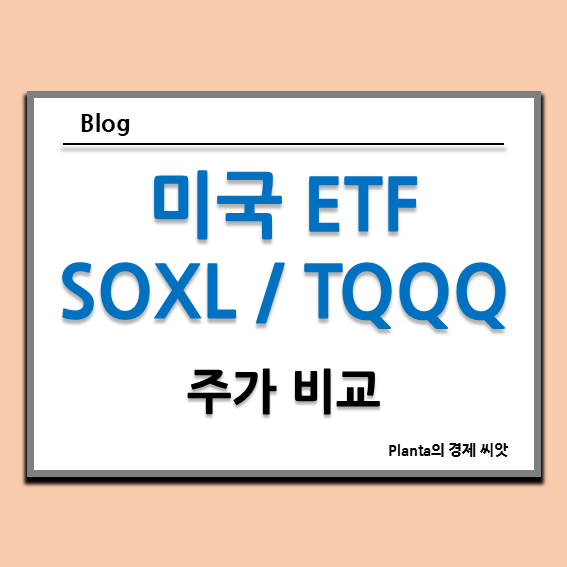  SOXL ETF 주가 전망 : TQQQ 비교