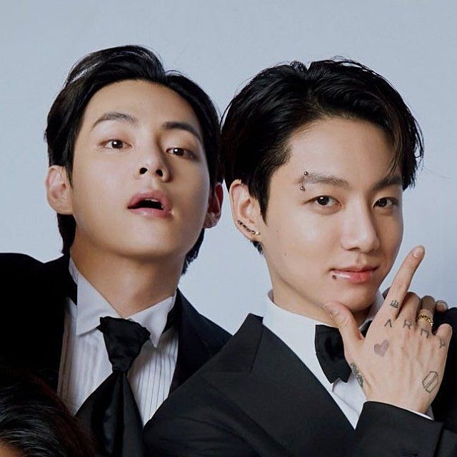 News image: Taekook in suits singled out