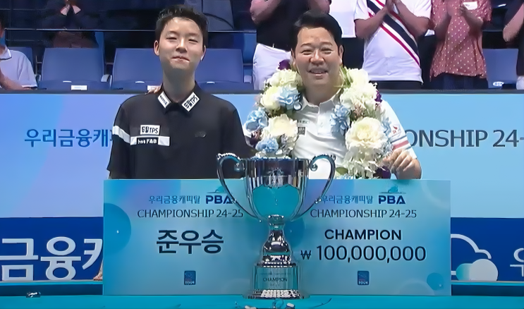 화려하게 부활한 '<b>헐크</b>' <b>강동궁</b>, PBA 개막전 <b>우승</b>... 