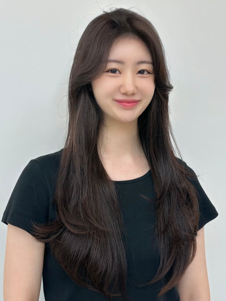  긴머리 레이어드펌 헤어컨설팅전문 한솔 대표원장!