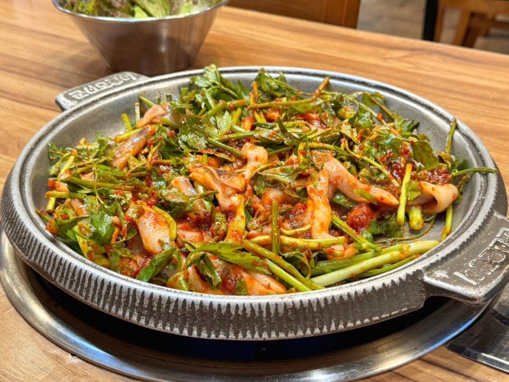  미사한강공원 매운 오삼불고기 스카이폴리스맛집 군산오징어