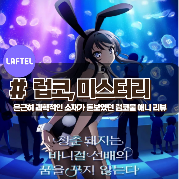  「청춘 돼지는 바니걸 선배의 꿈을 꾸지 않는다」 럽코와 미스테리가 조합된 독특한 애니 리뷰