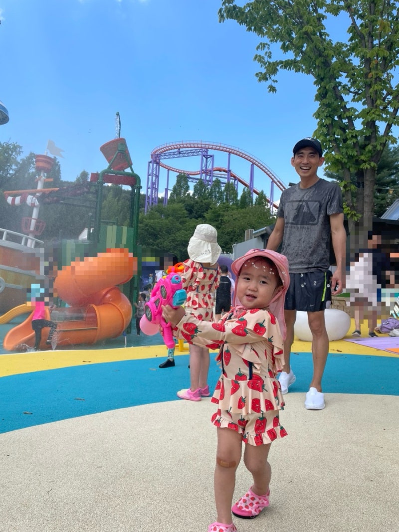 서울랜드 크라켄 아일랜드 유료 쉼터