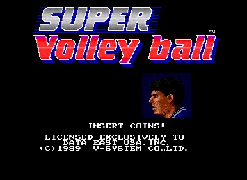  오락실 게임 기판 배구 슈퍼발리볼 Super Volley Ball