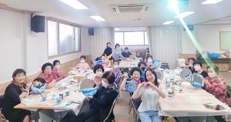  순천 조례종합복지관 미술 출강기록: 미술로 자연과 연결하기 (3)