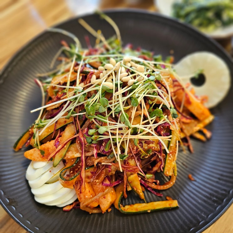  [파주 가볼만한곳] 웨이팅 있는 줄 서는 best 찐 맛집 《심학산도토리국수》
