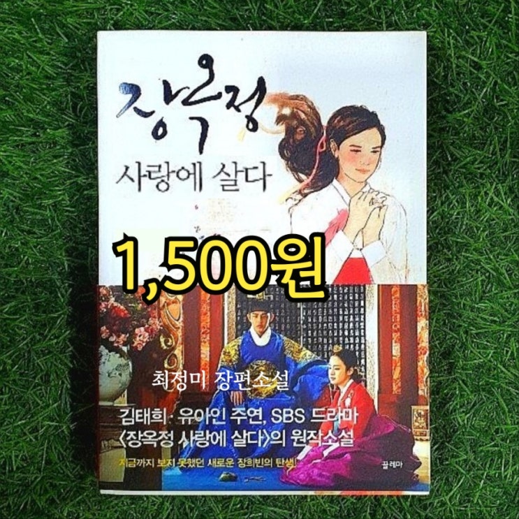  장옥정 사랑에 살다 등장인물 김태희 유아인 홍수현 등 부성철 감독 최정미 드라마 작가 드라마 원작 소설 장옥정 사랑에 살다 1,500원 (장옥정 = 장희빈) 역사소설 책