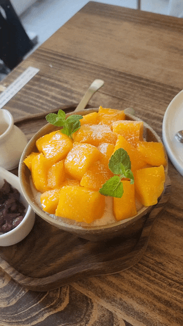 [성수]라프레플루트 애플망고 빙수