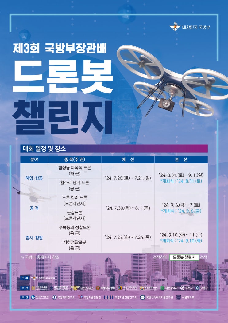  제3회 국방부장관배 드론봇 챌린지