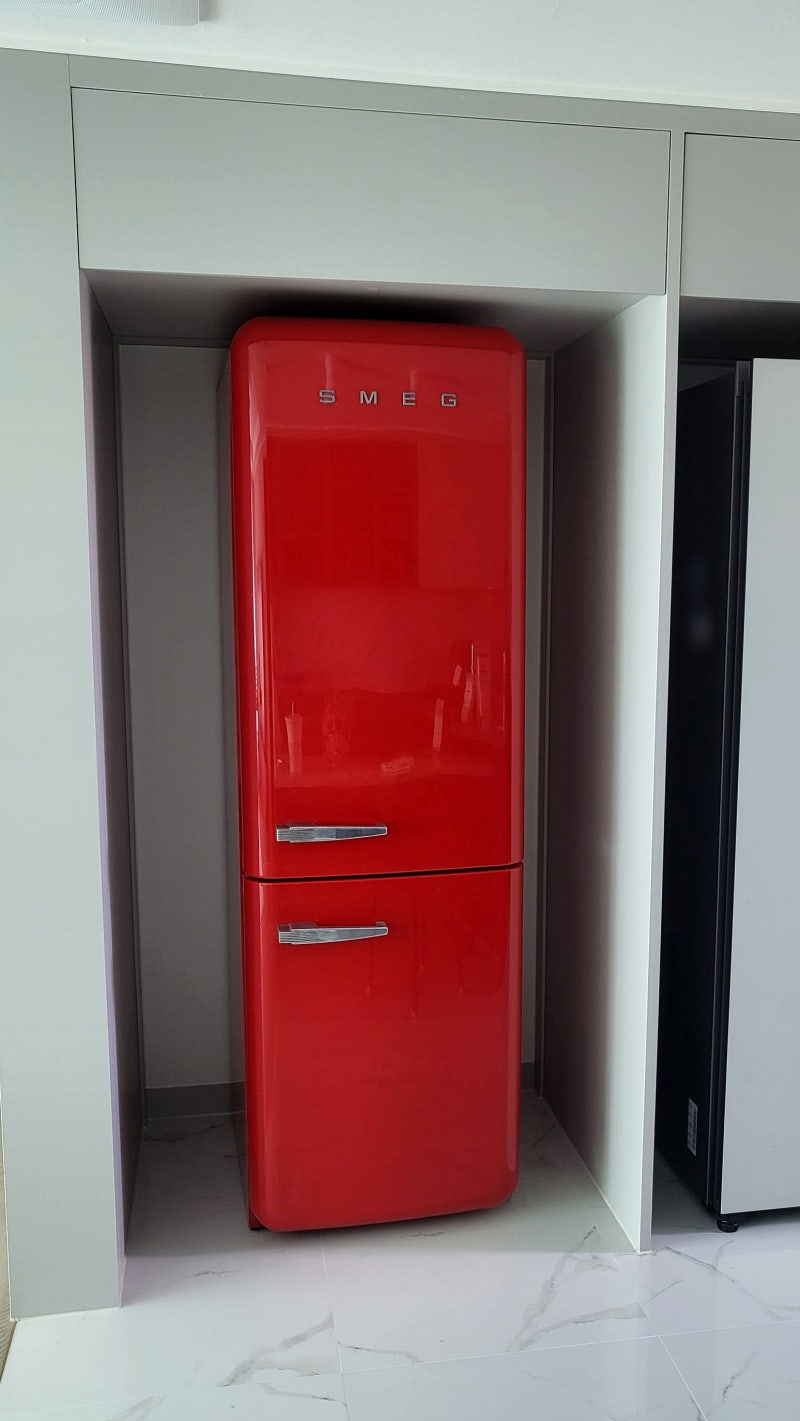 스메그(smeg) 냉장고 레드 FAB32RRD5 / 스메그 FAB32 냉장고 리뷰