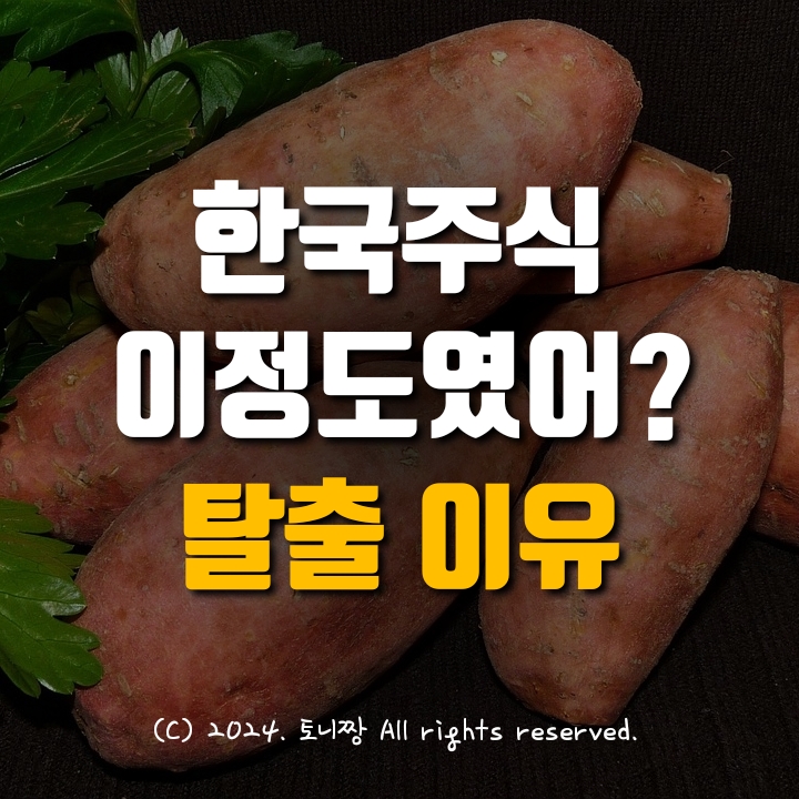 한국주식 탈출해야 할 이유 (1) 버려진 시장 한국주식 탈출해야 할 이유 (1) 버려진 시장