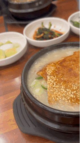  천안 백석동 이우철 삼계탕 맛집 흑마늘능이, 누룽지