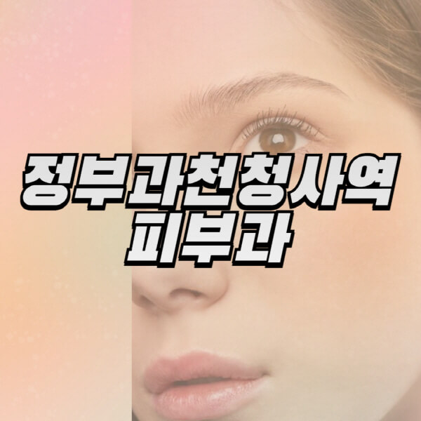  정부과천청사역 피부과 정보 및 일요일 진료 잘하는 곳 추천